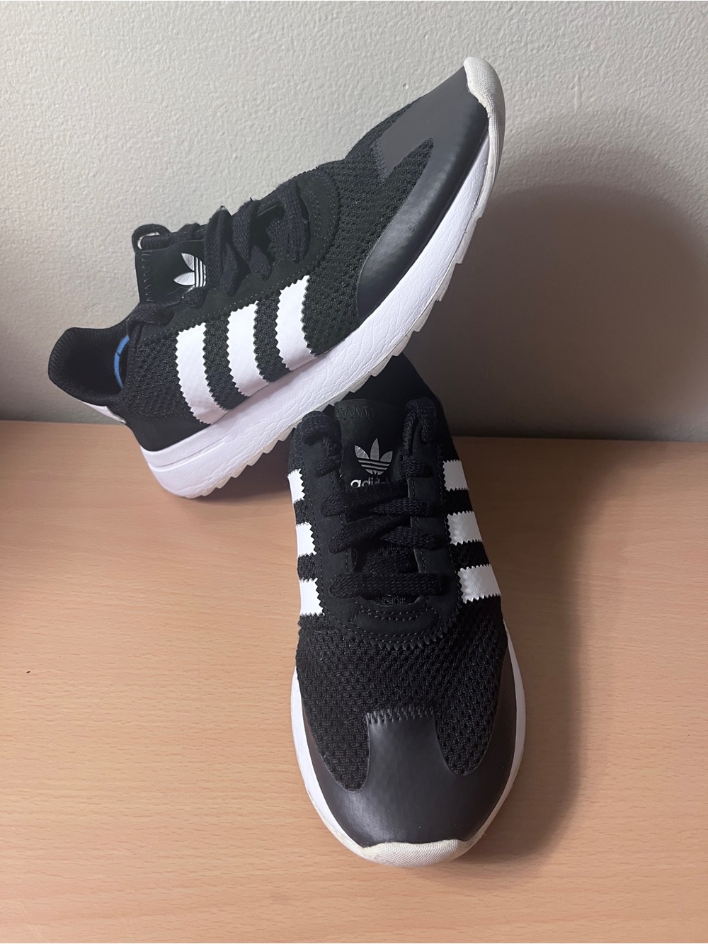 Adidas Flashback Black White Women’s Shoes Size 6.5